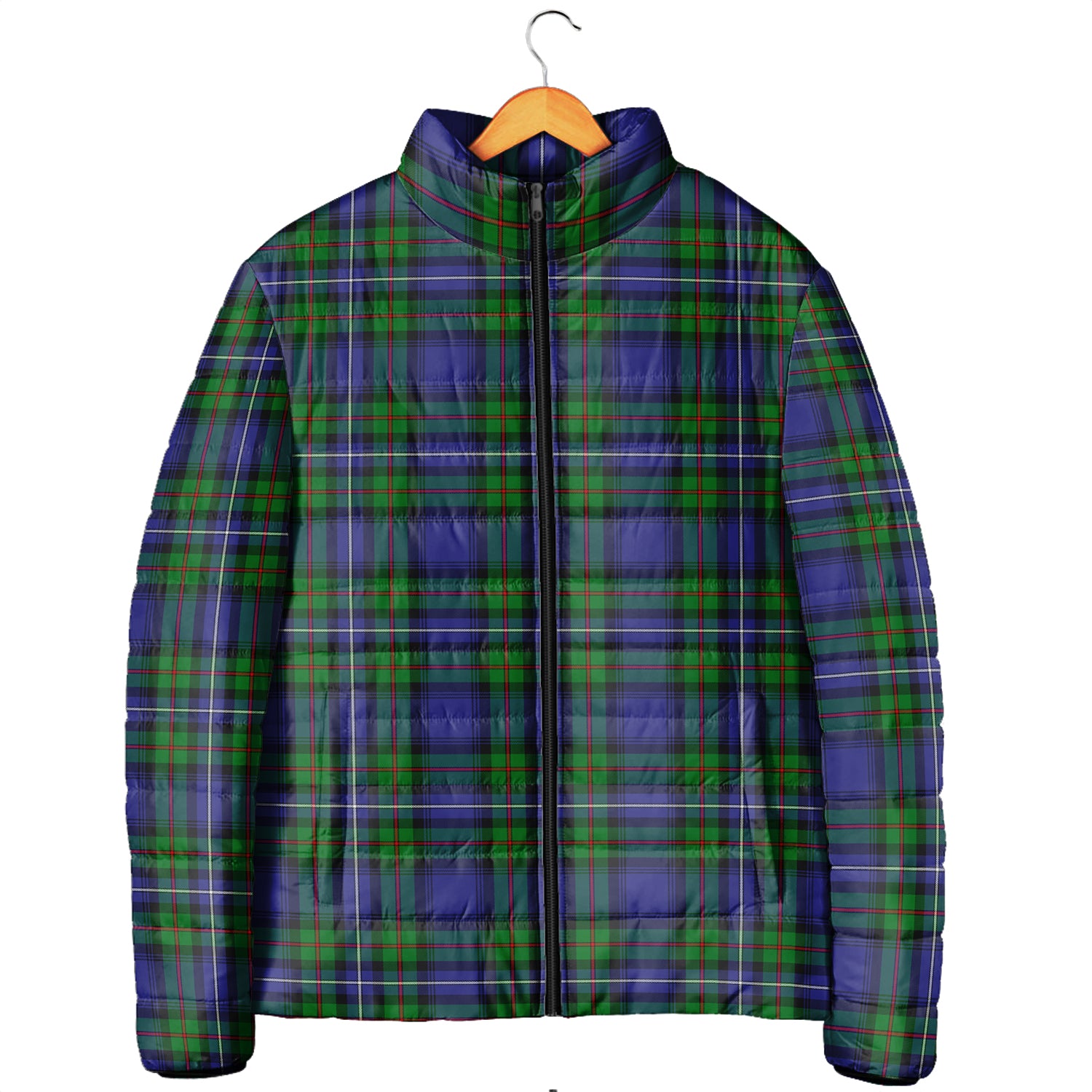 Donnachaidh Tartan Padded Jacket - Tartanvibesclothing