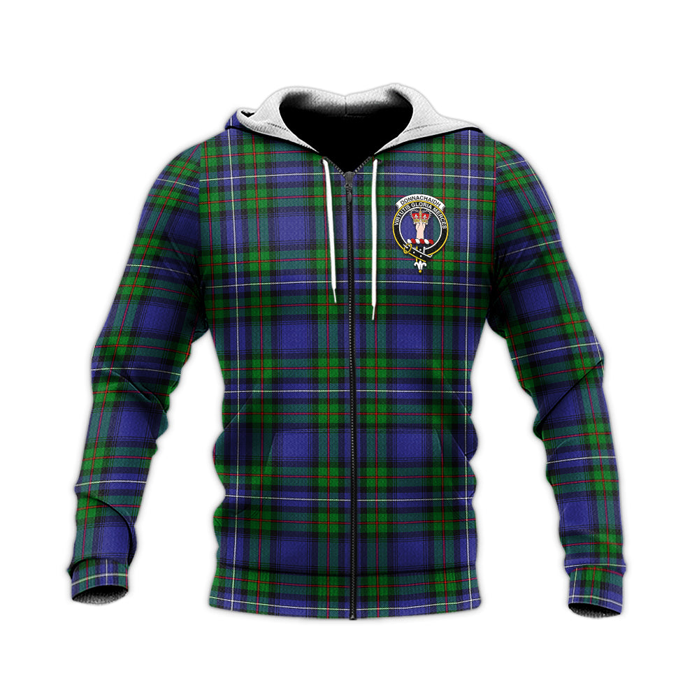 donnachaidh-tartan-knitted-hoodie-with-family-crest