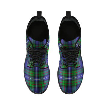 Donnachaidh Tartan Leather Boots