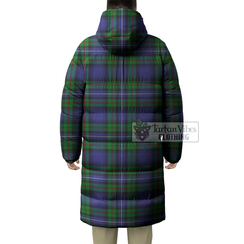 Tartan Vibes Clothing Donnachaidh Tartan Long Down Jacket