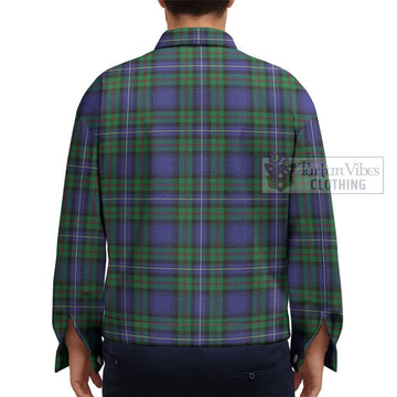 Donnachaidh Tartan Unisex Lapel Cotton Jacket