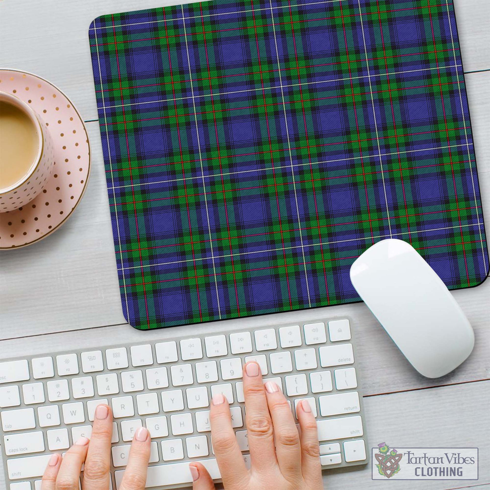 Tartan Vibes Clothing Donnachaidh Tartan Mouse Pad