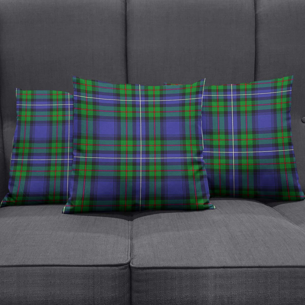 Donnachaidh Tartan Pillow Cover - Tartanvibesclothing