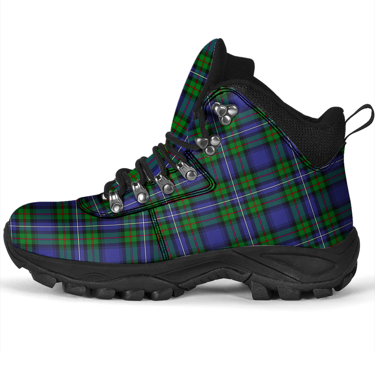 Donnachaidh Tartan Alpine Boots - Tartanvibesclothing