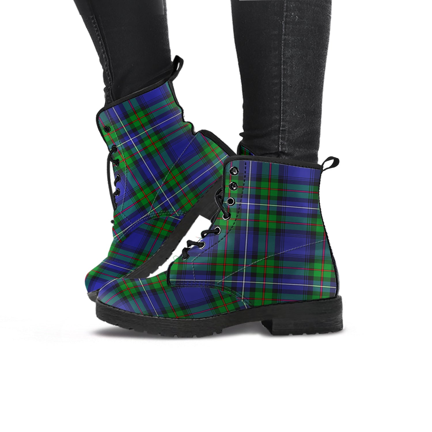 donnachaidh-tartan-leather-boots