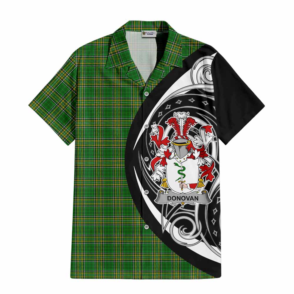 Donovan Irish Clan Hawaiian Shirt Celtic Circle Style Kid - Tartan Vibes Clothing