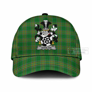 Doolan Irish Clan Tartan Classic Cap with Coat of Arms