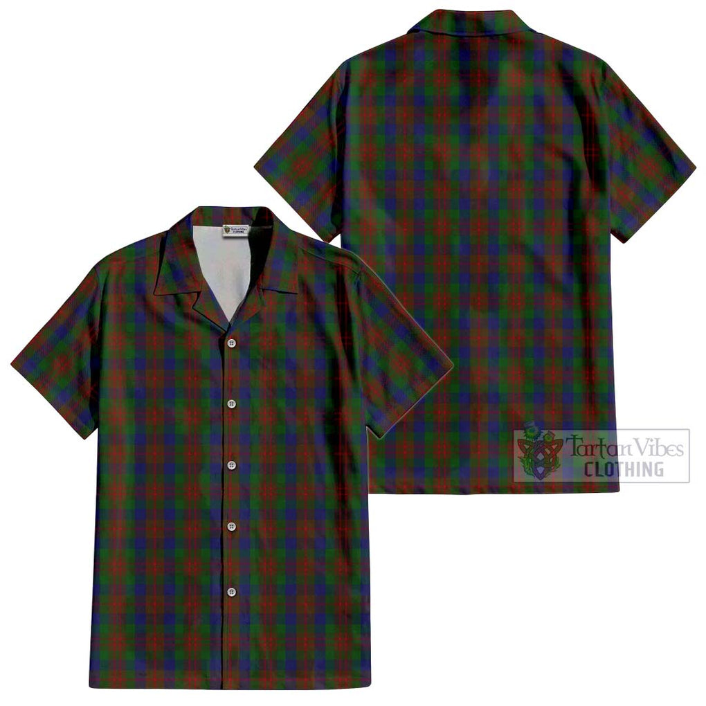 Dorward Tartan Cotton Hawaiian Shirt Kid - Tartanvibesclothing Shop