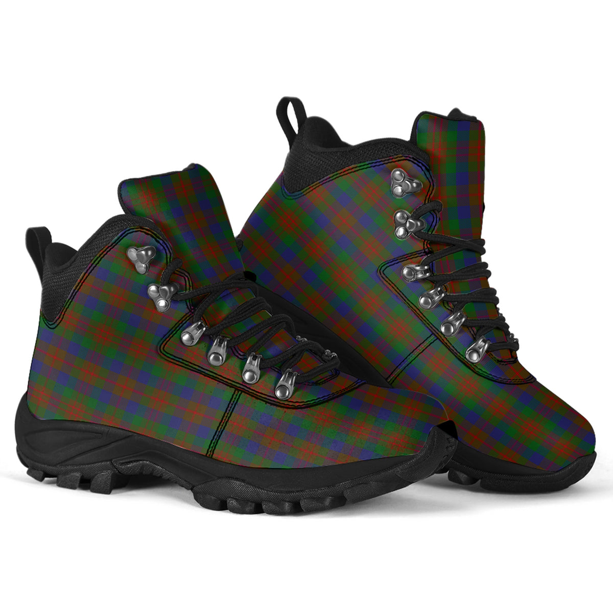 Dorward Dogwood Tartan Alpine Boots - Tartanvibesclothing