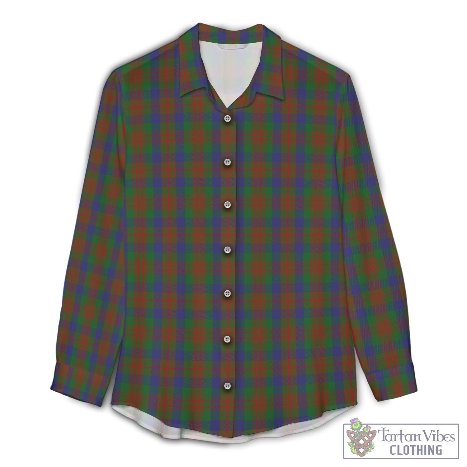 Dorward Dogwood Tartan Womens Casual Shirt