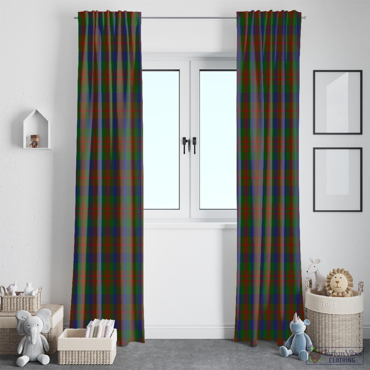 Dorward Tartan Window Curtain - Tartan Vibes Clothing