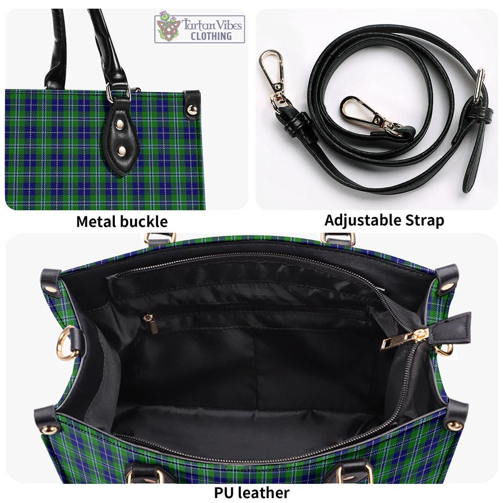 Tartan Vibes Clothing Douglas Tartan Luxury Leather Handbags