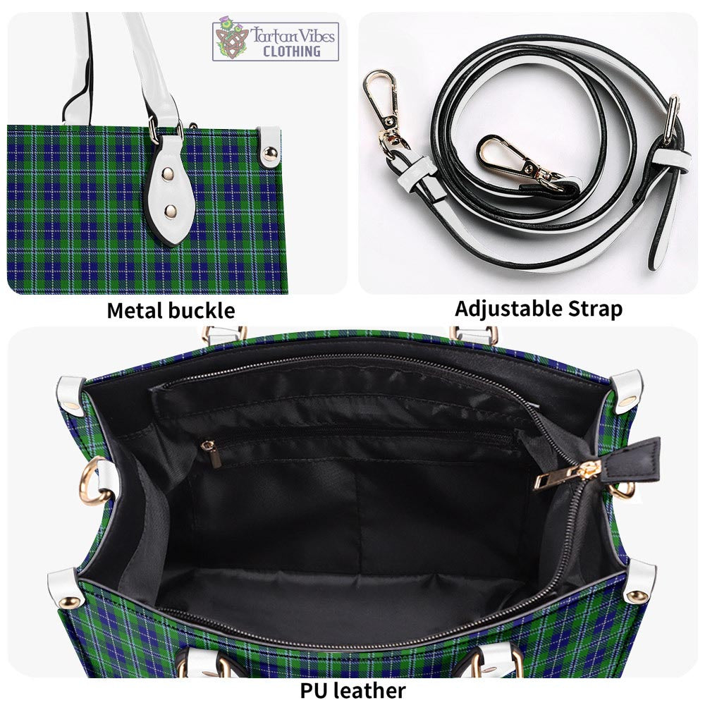 Tartan Vibes Clothing Douglas Tartan Luxury Leather Handbags