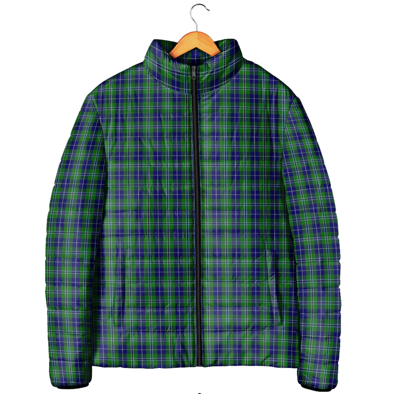 Douglas Tartan Padded Jacket Men's Padded Jacket - Tartan Vibes Clothing