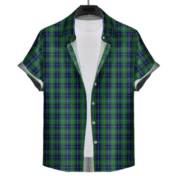 Douglas Tartan Short Sleeve Button Down Shirt