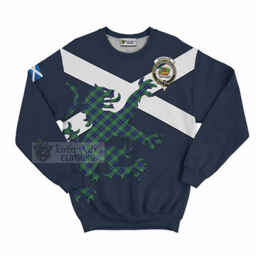 Douglas Tartan Lion Rampant Sweatshirt  Proudly Display Your Heritage with Alba Gu Brath and Clan Name