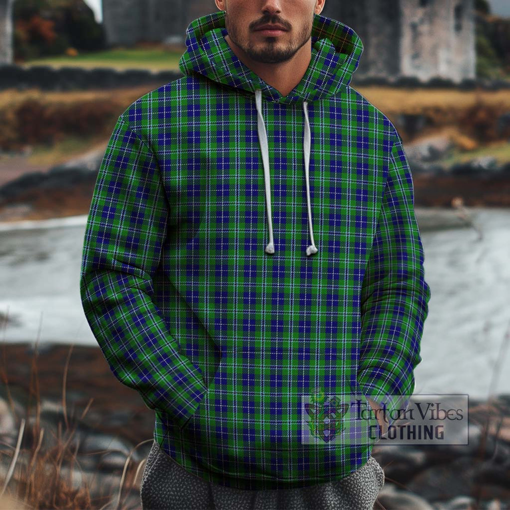 Douglas Tartan Cotton Hoodie Pullover Hoodie XS - Tartan Vibes Clothing