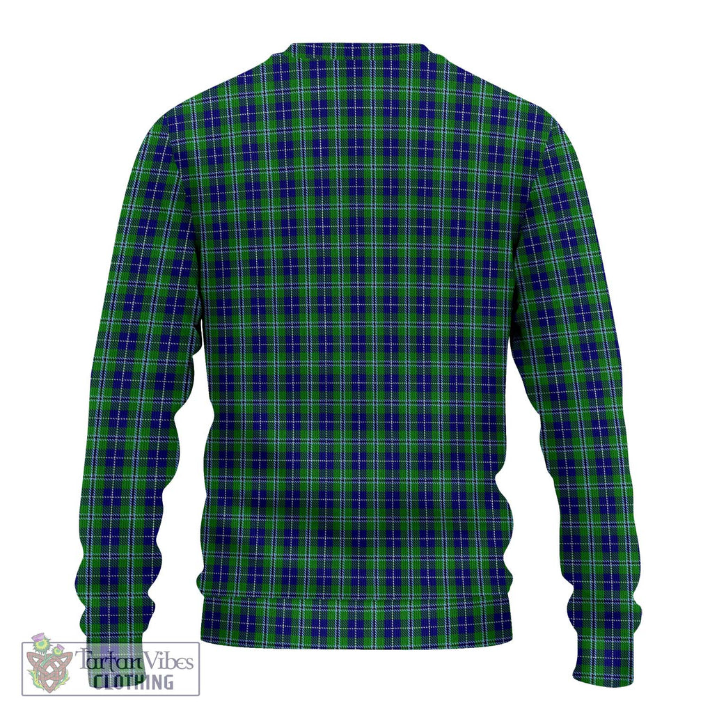 Douglas Tartan Knitted Sweater with Family Crest DNA In Me Style - Tartanvibesclothing Shop