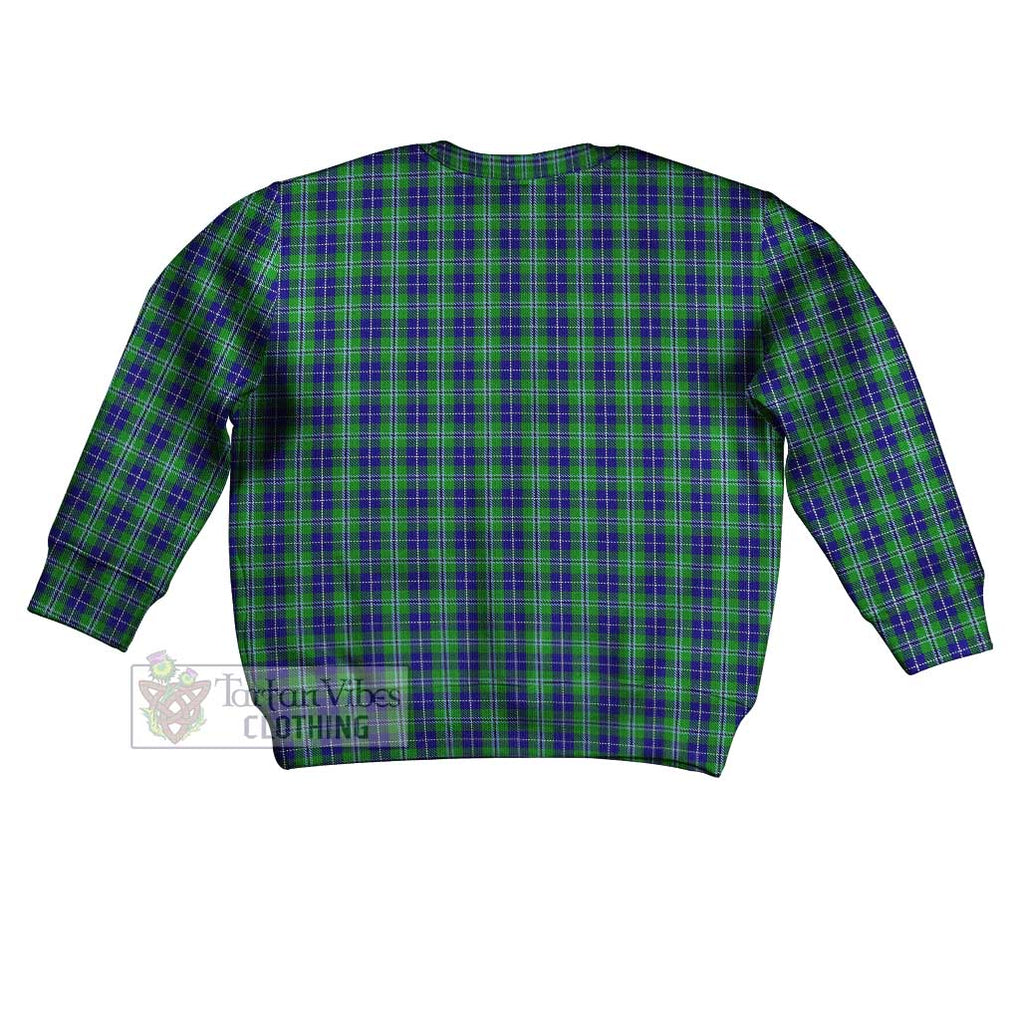 Tartan Vibes Clothing Douglas Tartan Kid Ugly Sweater with Family Crest