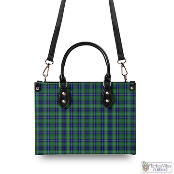 Douglas Tartan Luxury Leather Handbags - Tartan Vibes Clothing