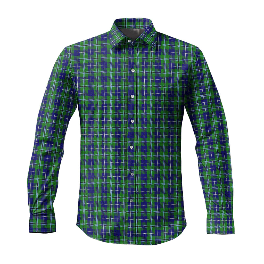 douglas-tartan-long-sleeve-button-up-shirt