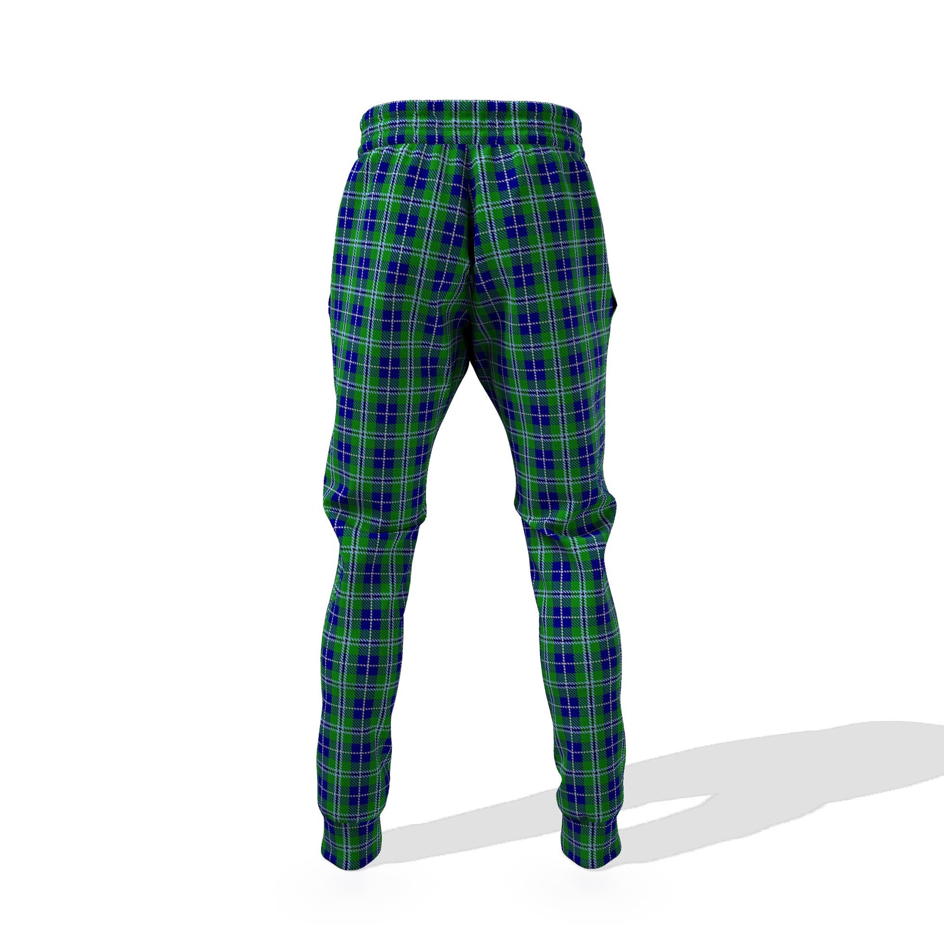 Douglas Tartan Joggers Pants with Family Crest 6XL - Tartan Vibes Clothing