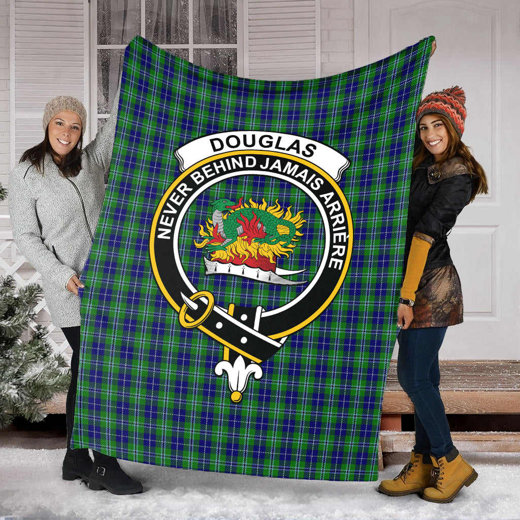 douglas-tartab-blanket-with-family-crest