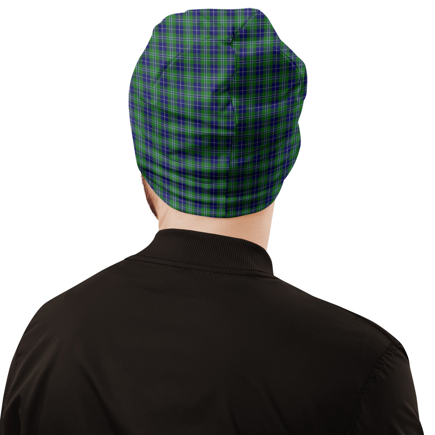 Douglas Tartan Beanies Hat with Family Crest - Tartan Vibes Clothing