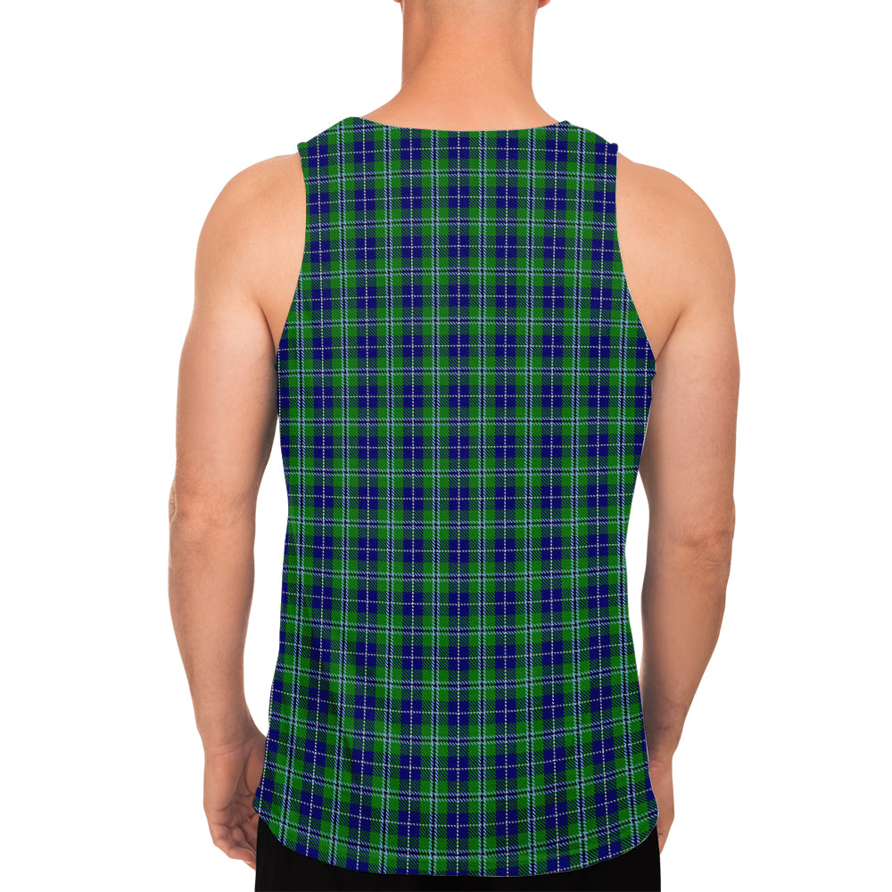 douglas-tartan-mens-tank-top-with-family-crest