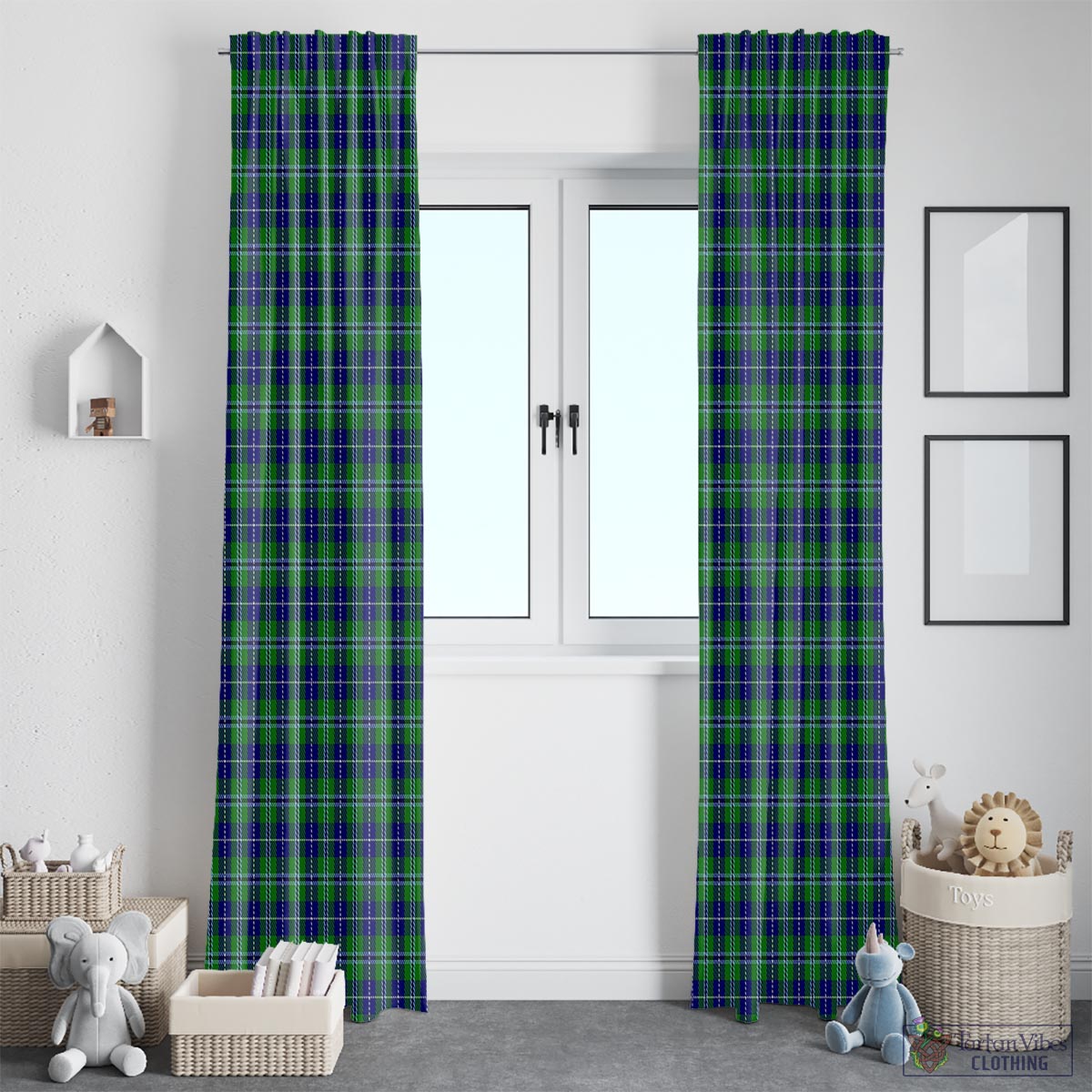 Douglas Tartan Window Curtain