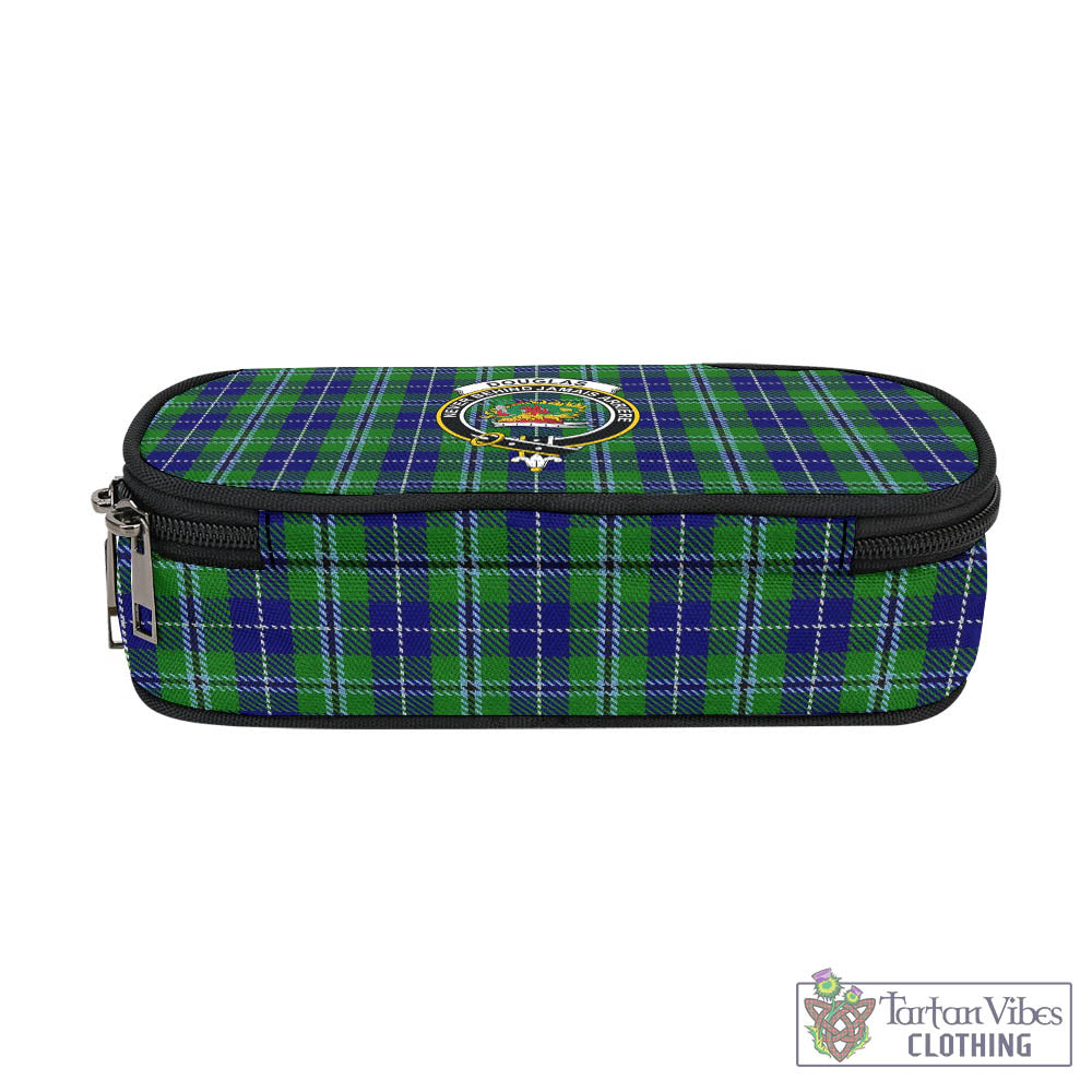 Tartan Vibes Clothing Douglas Tartan Pen and Pencil Case with Family Crest