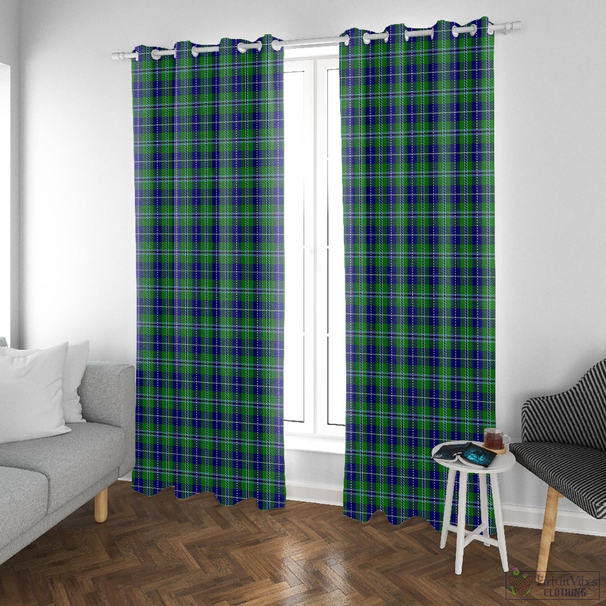 Douglas Tartan Window Curtain