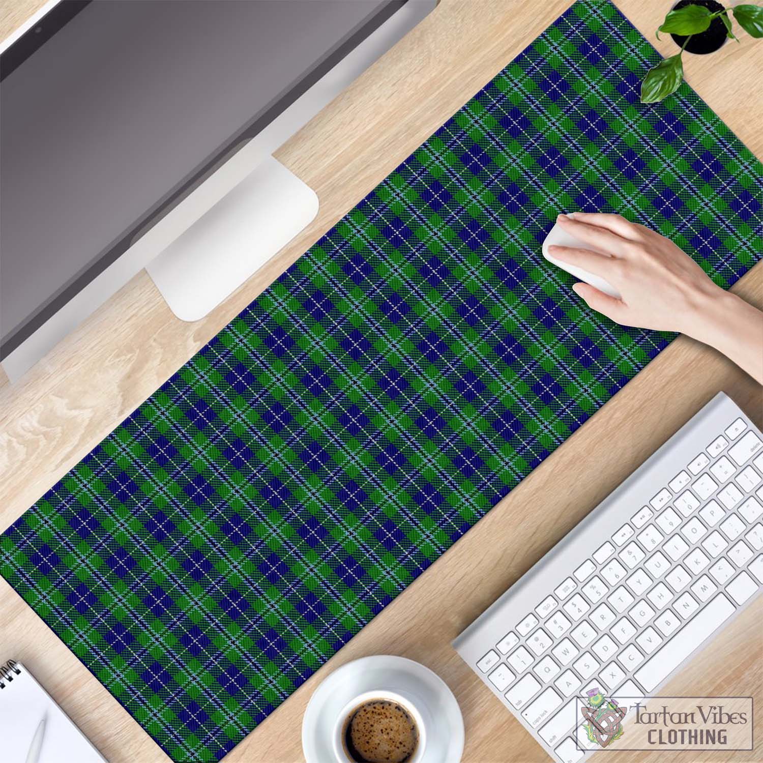 Tartan Vibes Clothing Douglas Tartan Mouse Pad