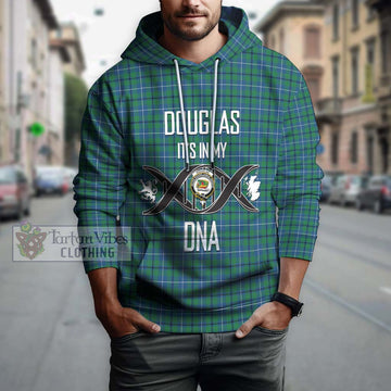 Douglas Ancient Tartan Hoodie with Family Crest DNA In Me Style