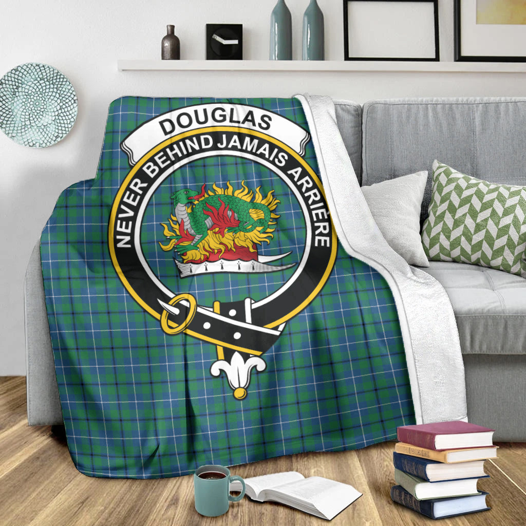 douglas-ancient-tartab-blanket-with-family-crest