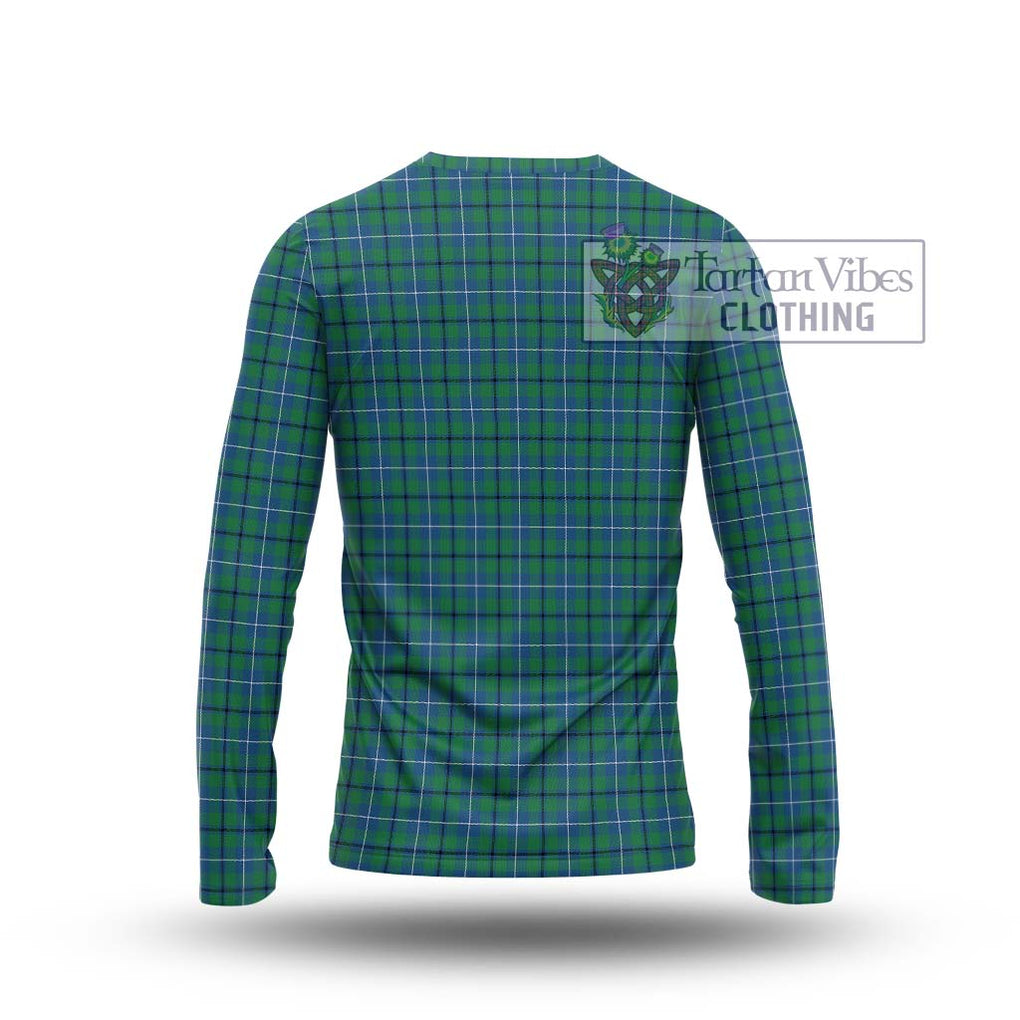 Douglas Ancient Tartan Long Sleeve T-Shirt with Family Crest DNA In Me Style - Tartanvibesclothing Shop