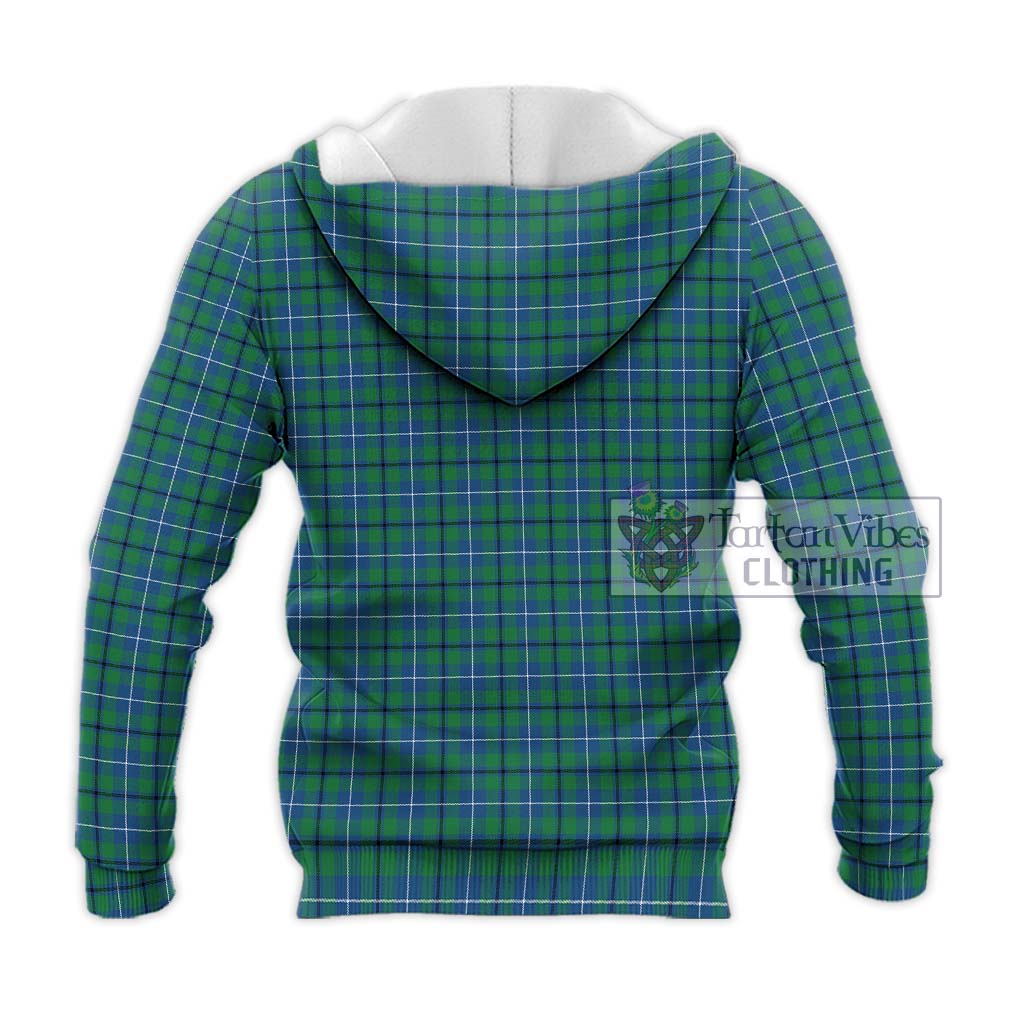 Tartan Vibes Clothing Douglas Ancient Tartan Knitted Hoodie with Family Crest DNA In Me Style