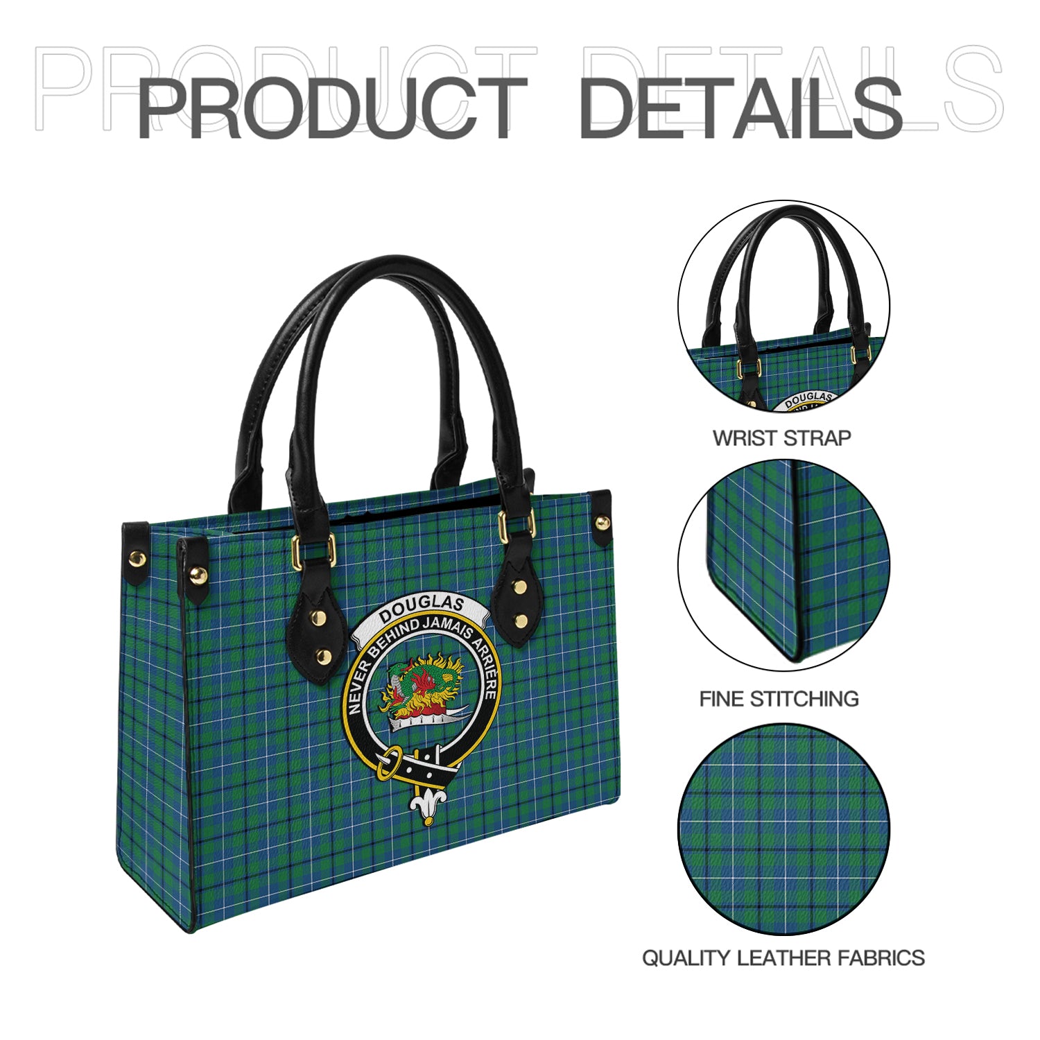 douglas-ancient-tartan-leather-bag-with-family-crest