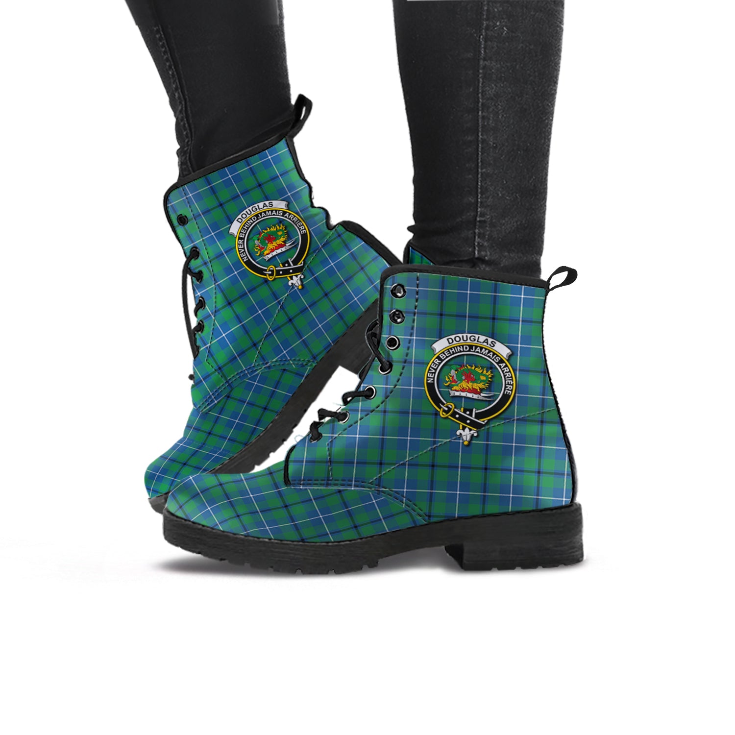 douglas-ancient-tartan-leather-boots-with-family-crest