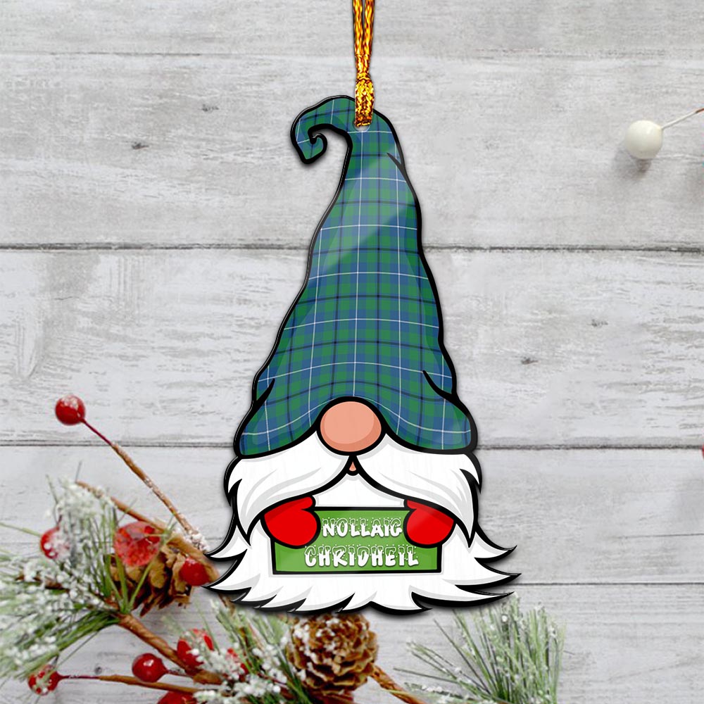 Douglas Ancient Gnome Christmas Ornament with His Tartan Christmas Hat - Tartan Vibes Clothing