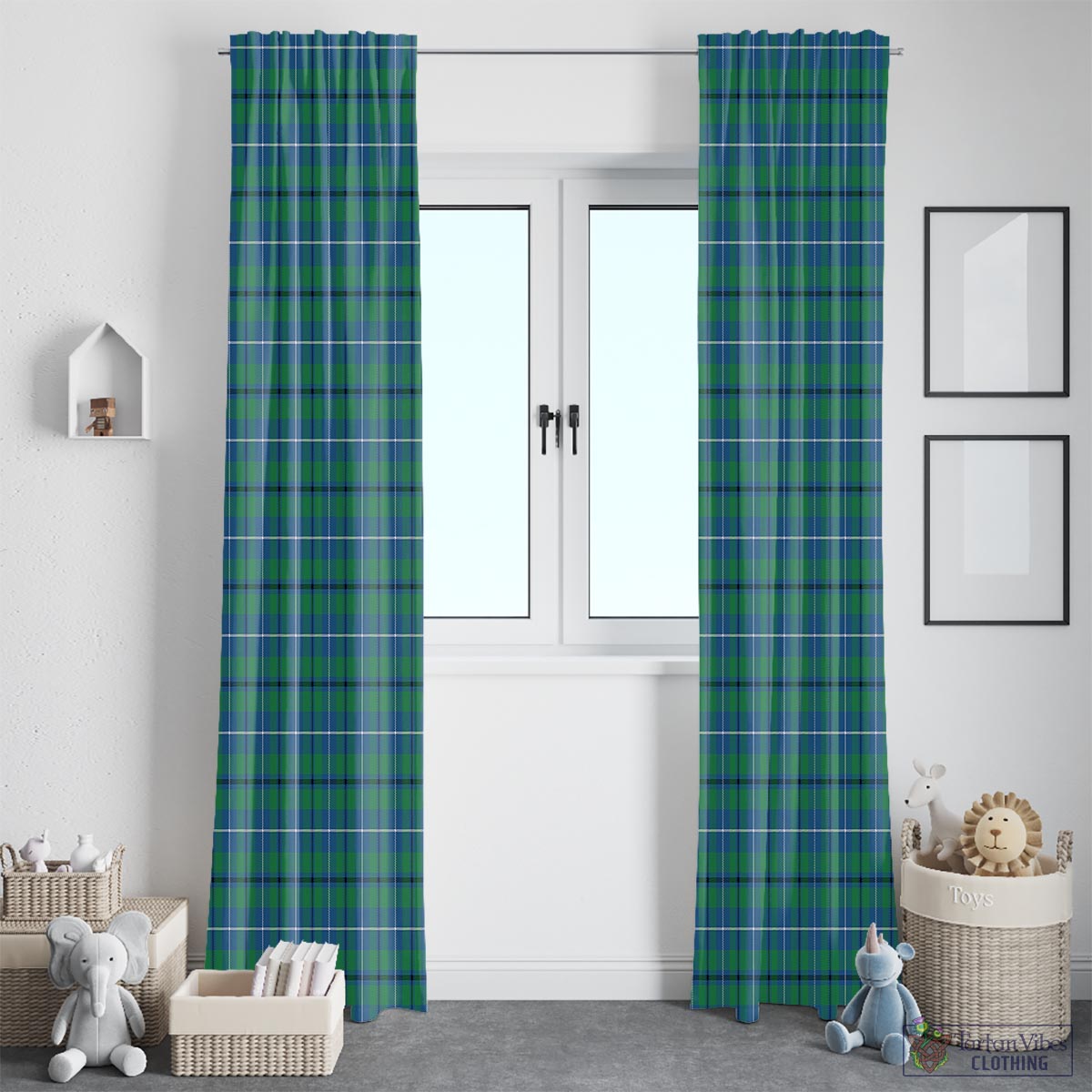 Douglas Ancient Tartan Window Curtain