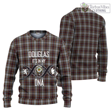 Douglas Ancient Dress Tartan Ugly Sweater with Family Crest DNA In Me Style