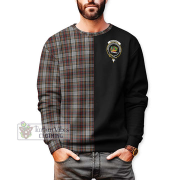 Douglas Ancient Dress Tartan Sweatshirt with Family Crest and Half Of Me Style