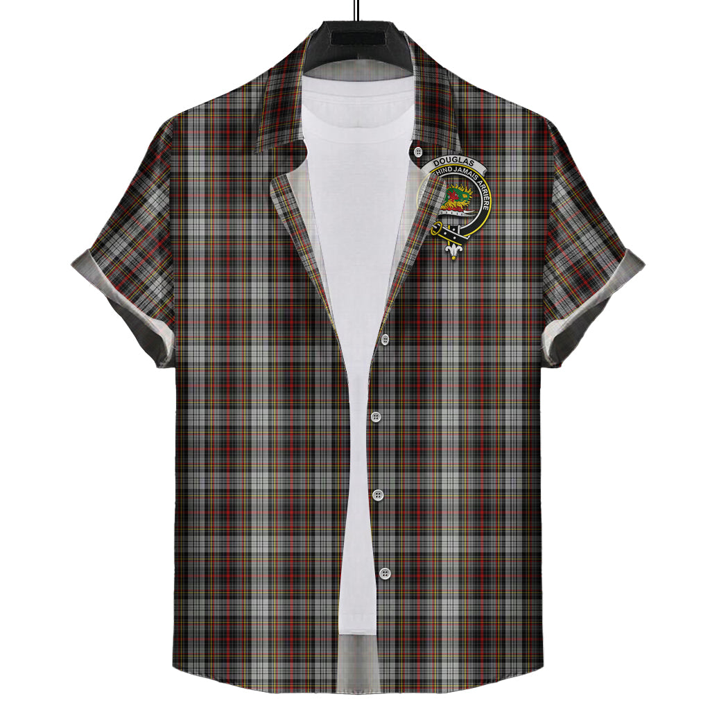 douglas-ancient-dress-tartan-short-sleeve-button-down-shirt-with-family-crest