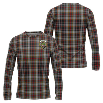 Douglas Ancient Dress Tartan Long Sleeve T-Shirt with Family Crest