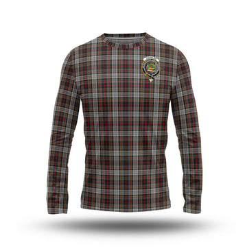 Douglas Ancient Dress Tartan Long Sleeve T-Shirt with Family Crest