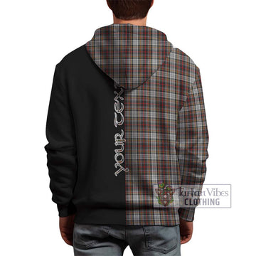 Douglas Ancient Dress Tartan Hoodie with Family Crest and Half Of Me Style