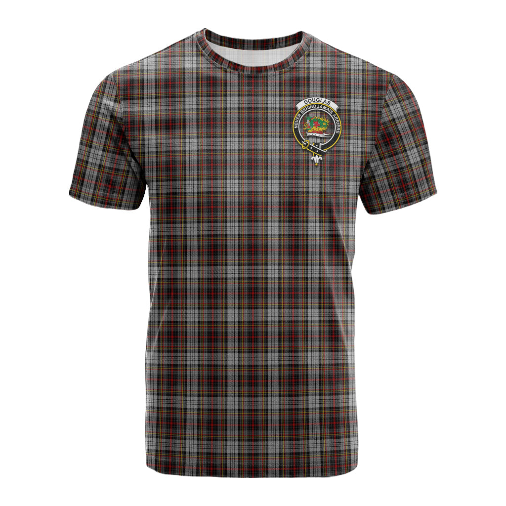 Douglas Ancient Dress Tartan T-Shirt with Family Crest - Tartan Vibes Clothing