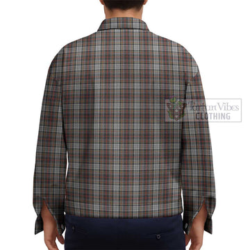 Douglas Ancient Dress Tartan Unisex Lapel Cotton Jacket