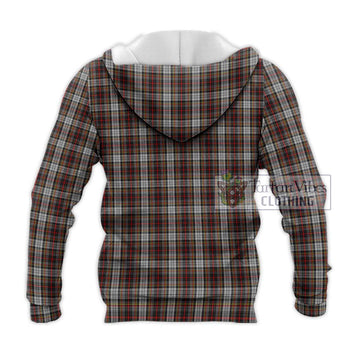 Douglas Ancient Dress Tartan Knitted Hoodie with Family Crest DNA In Me Style